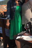 I'm typically a M/L but I actually got a small because it was a bit on the baggier/lose side and usually too whimsical of clothing makes me look bigger than I am. A Small was great because the top is stretchy. Definitely recommend this dress. - Gianna P.