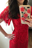 This dress is super cute, fits me perfectly, and isn't too short. I am 5'10'', 34 C bra size, and normally wear size 4 in pants/shorts. - Rachel P.