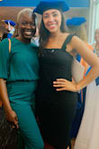 Wore this to graduation. Got so many complements. Fits perfectly. Material is thick. Love it! - Kiana T.