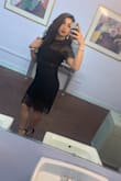 I ordered this dress for my boyfriend's sister's wedding, hence my turn to meet the whoooole family. I wanted something tastefully sexy & very classy. This dress did not disappoint!! I was so happy how it fit slightly loose, so I didn't feel uncomfortable moving, sitting or dancing & I received  so many compliments. I couldn't have been happier with my choice! - Christina R.