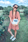 Major prairie girl vibes in a good way. Perfect for a spring morning of blueberry picking! + long enough for long-legged, tall girls too. :) - Mikaela W.
