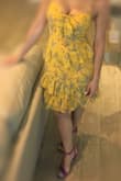 I like this dress...It's perfect for spring and summer, nice color and good quality. I wear XS size. - Maria C.