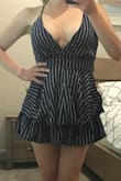 Love this piece! It's sexy and classic. The adjustable straps are helpful for me because of my height...no hemming. I would definitely recommend. - Linda R.