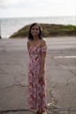 I wore this to a beach wedding and it was perfect. Because I'm short, this fit more like a maxi than a midi dress, but I love it regardless. It's an incredibly comfortable dress and super flattering. Definitely recommend!! - Giselle N.