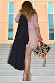The dress was a little snug from the bust, but very comfortable. It was the perfect choice for graduation. - Diana C.