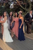 I wore this dress to my best friend's wedding. It was light, airy and most of all comfortable. I also have it in the cobalt blue color and it is just as lovely. If you are busty, this dress will work for you too. It's also short girl friendly with the high low style so I did not need to get it altered. Felt great in it and highly recommend! - Narita