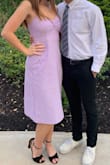 I ordered this dress for a wedding in June, but I ended up wearing it for a banquet the other day. I loved it right as I put it on! The color and length are so great and I didn't need any alterations. It even has adjustable straps to fix any gaping or looseness. I highly recommend this dress!! - Megan K.