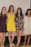 I wore this dress for my rowing banquet and I got so many compliments. The yellow makes it super summery but it wasn't too casual for the occasion. My only complaint is that it was pretty short, but I'm also 6 feet tall so it's not the dress's fault. - Elizabeth V.