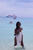 I love this cover up. It was perfect for my birthday getaway in the Bahamas. I received so many compliments. It was a little big in the bust area (probably because I'm a little small in that area lol) other than that it fit perfectly. - Sierra B.