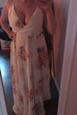 I love the feel and look on this dress, wish it fit better on my bust. - C 1.