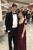 Had to get the dress altered but that is expected as I'm 5'3! It is so beautiful and I love the drapes off the shoulder. Wore this to my senior recital and so many people complimented me! - Gloria C.