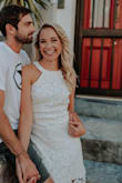 Gorgeous and flattering and very comfortable. Wore this dress to formal and casual events, get compliments every time. - Jessica O.