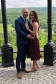 Great fit! I'm usually a small in Lulus and this fit perfectly. Shows cleavage but not too much. I wore this to a wedding and got so many compliments! Looks exactly as pictured. - Jenna M.