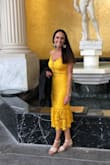 I wore this hot little number in Vegas and I got so many compliments. Just perfect! Adding a photo because photo reviews on real people are so helpful! - Kathryn B.