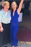 I wore to my graduation and received so many compliments! I hemmed the bottom because I'm very short. It was a little snug in the waist area, but the fabric was breathable and overall fit great. The small was too big, so I'm glad I went with the XS. - Nicole P.