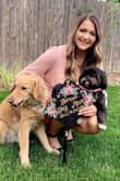 I wore this for my college graduation and got many compliments on it! I originally ordered a medium, which fit BUT I am very tall and the length between my shoulder and the hem just wasn't long enough, but I don't think the romper runs small! The L was just more comfortable for me to move around in and raise my arms up! The customer service was so great helping me exchange the romper and get the the L to me in time! - Taylor E.