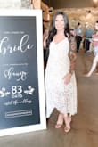 I wore this for my bridal shower, and it fit and looked amazing! I received so many compliments. The size was perfect and hugged me in all the right places. I need to find more places to wear this again! - Shauna S.