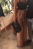 The small fits me perfectly high-waisted. They look great with a tighter top tucked in, and I will be able to wear them to work as well. Some have said they were too long, but they're the perfect length for me with a heel. Such great pants! - Brettan B.