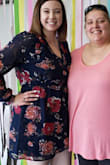 It's a great dress! Everything fit great except for the bust area. The fabric was a little loose. I just threw on a safety pin so less would be shown, but the rest of it fit great! - Jess S.