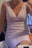 Love it. I'm wearing to a Spring wedding, but it also would be perfect for a cocktail party. I have a rather athletic frame; not very curvy. This is fitted without being too tight, and when sitting emphasizes/helps creates curve lines. - Stephanie D.