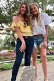 I love yellow in the summer especially with a tan! It looks great with jeans or a jean skirt, but not so much with shorts. - Mallory S.