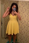 I love this dress with all my heart. It perfect and so comfortable. Yellow definitely was a good decision. - Zahabia A.