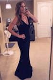 I am going to be wearing this in November for a Bridesmaid dress. So glad she picked it for us! Fits true to size. Stretchy and great quality. Super quick shipping and wonderful experience. Would definitely recommend! - Kelly W.