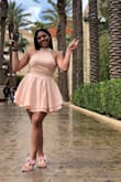 This dress was the perfect fit for my graduation, it was flowy at the bottom and tight fit at the waist, it was just the right length and comfortable to wear all day long, I loved it ! And it also arrived earlier than I expected. I Would highly recommend this dress to anyone. - Alexis H.