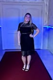 I was worried it wasn't going to fit buying a dress online but I'm normally a large in dresses and this fit perfectly! I got so many compliments and can't wait to wear it again! - Adeline F.