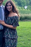 I love this dress- I wore it to an outdoor wedding. I'm petite though so it was a tad longer than I wanted which is why I gave 4 stars. I'm also 3 months postpartum- so it was a perfect transition dress! - Anna H.