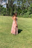I'm usually a L but i ordered this dress in XL to make sure it would fit me from the bust area which it did. Now the down size of being short it's that the dress was way too long so I had my dressmaker cut it from the bottom. - Yvette P.
