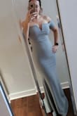 I helped my sister pick out these dresses for her bridesmaids. Based on the reviews it seems to be flattering on almost everyone. I ordered a small and it's a bit tight in the torso section but the material is thick and stretchy so it works. The length of the dress will be perfect for me in some heels. Can't wait for the wedding so I can wear it. - Nikole P.