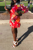 These heels were to die for. But walking around in them for more than 5 hours hurt my feet. Getting used to walking in these were a little difficult (due to nothing holding the back of your ankles). However, they turned out to be soo pretty! Would totally recommend to a friend. - Esther M.