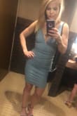 This dress is a show stopper! However, truth be told I could not wear undergarments with it because of it being a little tight but luckily I'm an A cup so it didn't matter. The material is thick and high quality and the color is so flattering. - Madeleine A.