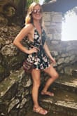 My first purchase from Lulus, and by for one of my favorite pieces I own! I absolutely love this romper, great quality and super cute! I get so many compliments on this!! Took me a little time to get a hang of the convertible top though. - Samantha G.