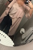 I bought this to wear under some longer jackets I have for work. Was a little nervous how it would look but it's one of my favorite outfits now. It was lower than I'd like when I first tried it on but the straps are adjustable, which fixed that problem right away. So happy with it, I went and bought one in black too! - Kelli W.