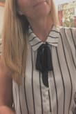Today is the first day I wore this. Everyone who's seen it has complimented how good it looks. I love it. It's feminine and yet a perfect office look!!! - Bev B.