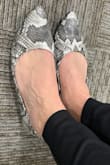 I worry about the flats not having enough padding since I walk a lot at work, but these are SO COMFORTABLE. Probably the most comfortable pair of flats that I own. Super cute to boot! - Hayley H.