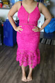 Double up ur usual size. Otherwise a very beautiful dress. - SUMANA K.