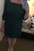 It looks and feels amazing. I couldn't be happier with this. It is a thin material so keep that in mind when dressing for winter. It's more of a spring dress. - Ashley L.