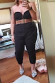 I got these shoes to wear with a black jumpsuit to my sister-in-law's wedding to break up the all black outfit. They were super cute and got compliments all night! - Whitney H.