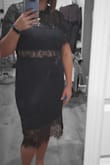 I loved this dress, super cute. Hugs you on all the right places. After losing weight this was the perfect dress to bust my confidence!! A bit long for my liking but I am short. Other than that I would buy this again. - Amanda V.