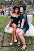 True to size, comfortable, love the chunky heel. I have quite a few pairs of the Taylor heels and they are all perfect! - Kimberlee B.