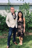 I'm so happy with my dress. When I got it and tried them on it fit me so perfectly. So sexy on top and the fabric is nice. The pattern is nice and made me look stunning in my special day. I will keep this site in my mind for my next order. - Nadthida P.