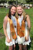 I love the material of this dress. I wore it for graduation and got so many compliments. - Edie N.