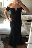 I have a fairly athletic build, and I'm not very curvy, so this dress felt awful on me. Good quality and feel otherwise, just meant for a certain body type which I was sort of expecting! It was also a bit saggy and crazy long so I would've had to have it hemmed. - Campbell S.
