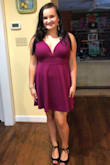 I loved this dress! I wore it for homecoming and with a few alterations because I'm so short, it was amazing. Super comfortable and fit me very well. - Sydney M.