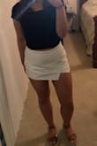 I am in love with this skirt. I was a little apprehensive at first because usually form fitting skirts don't look good on me because I'm pear shaped, but this is suuuper flattering. I got a ton of compliments and someone even came up to me asking if I got it from Lulus! I love it so much I just bought it in black. Highly recommend! - Catherine S.