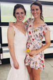 I really loved this dress for my friends outdoor Ohio wedding. I bought an extra small and it was a tad short so I might have been better off with a small but I still had lots of room to move and dance. I got a ton of compliments and would definitely recommend purchasing if you're on the fence. - Caitlyn F.