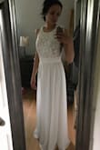 My first purchase from Lulus and I couldn't be happier!! I bought this for my wedding shower and can't wait to wear it! Definitely will be a returning customer! - Nicolle S.